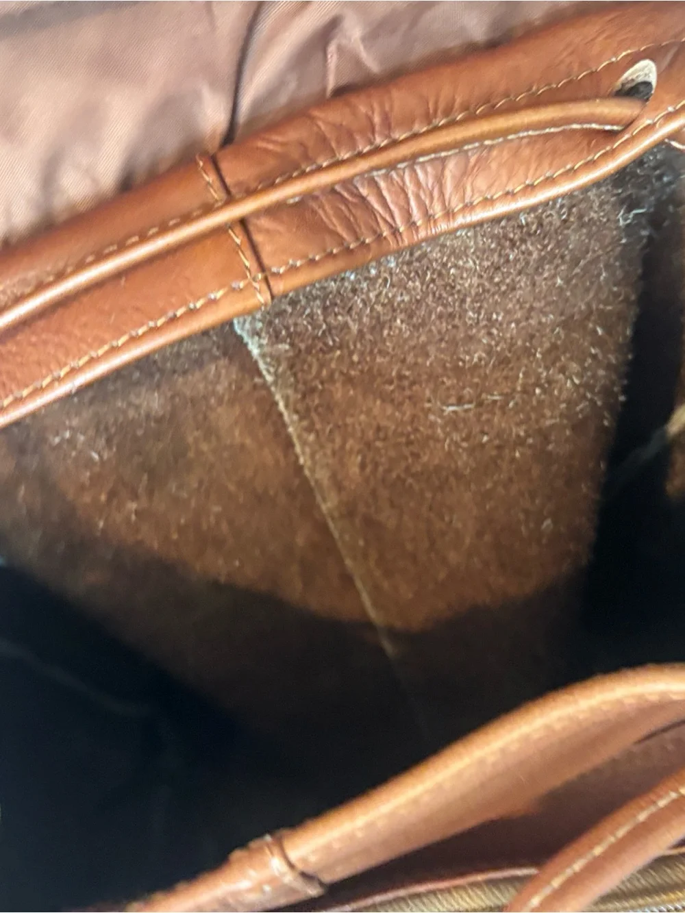 Leather Backpack - Tan Travel & Work Backpack